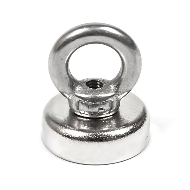 U-JOVAN Diameter 16mm Neodymium Magnet Ring Pushpin NdFeB Hook Refrigerator Magnets Round Thumbtacks Mini Magnetic Storage Tools