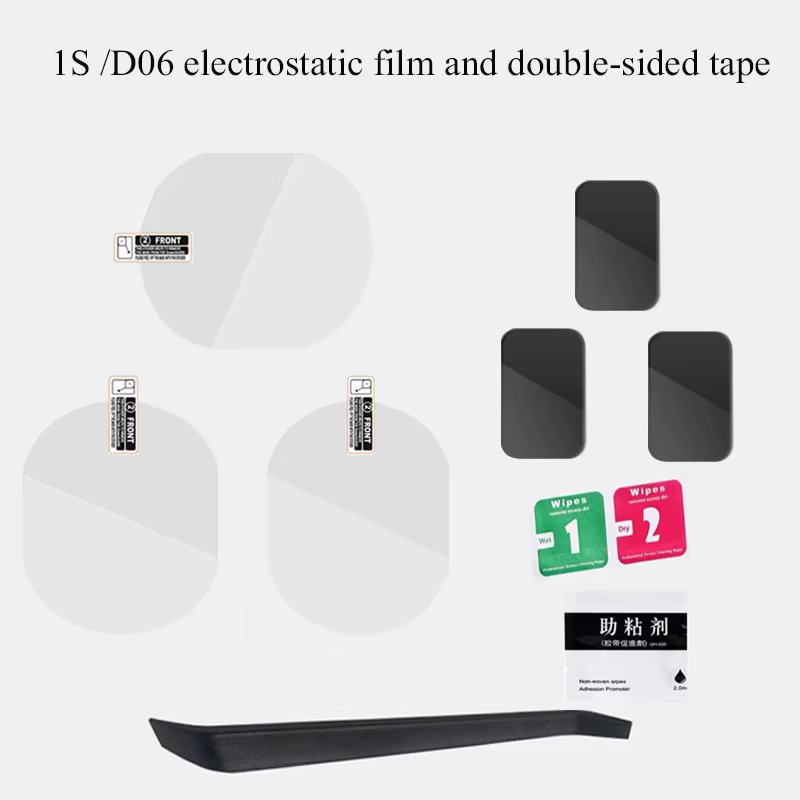 For 70mai Dash Cam 1S special electrostatic tape /glue, car DVR windshield bracket installed with electrostatic film /3M glue