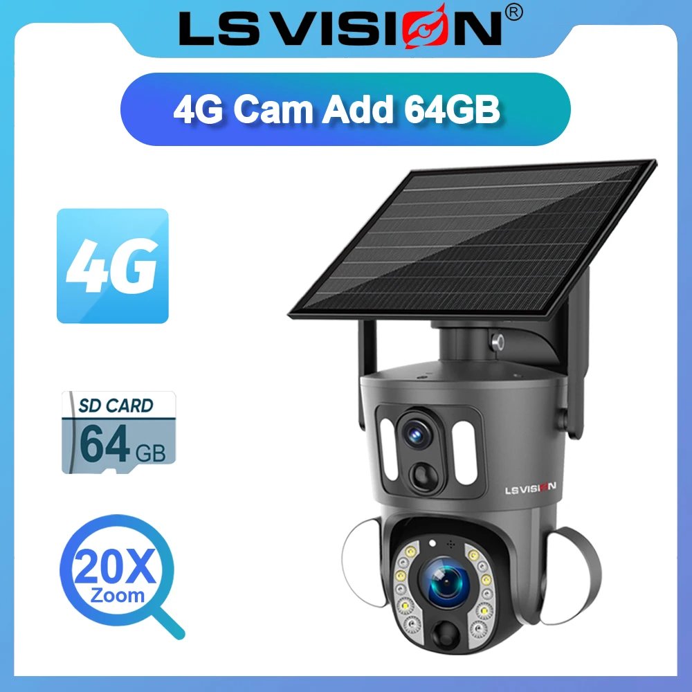 4G 20X Zoom 64G