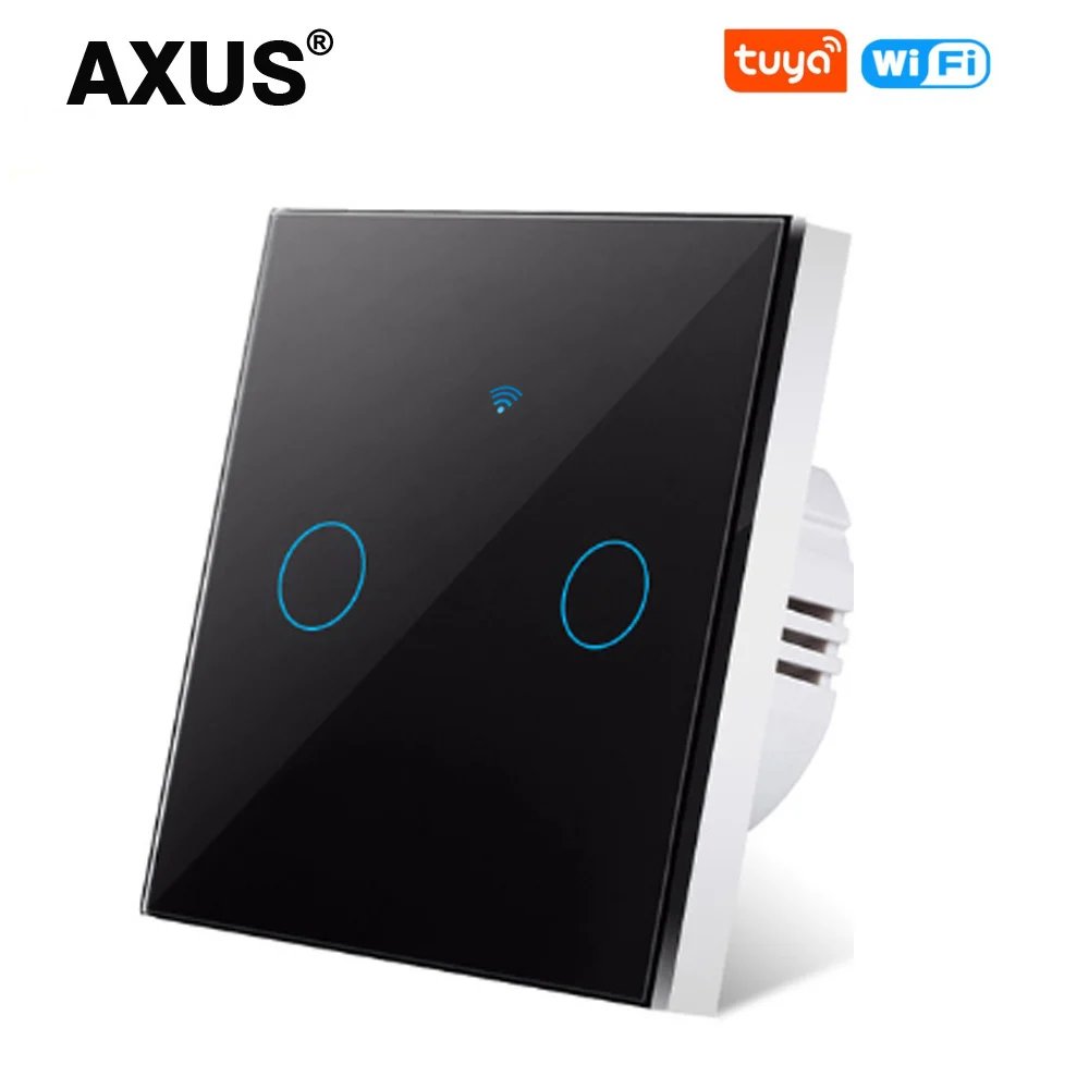 Wifi Black 2 Gang