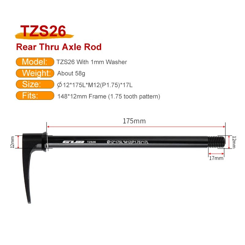TZS26 Rear Rod
