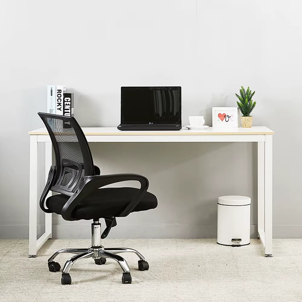 White Martin Square Reading Room Student Office Computer Desk 3size