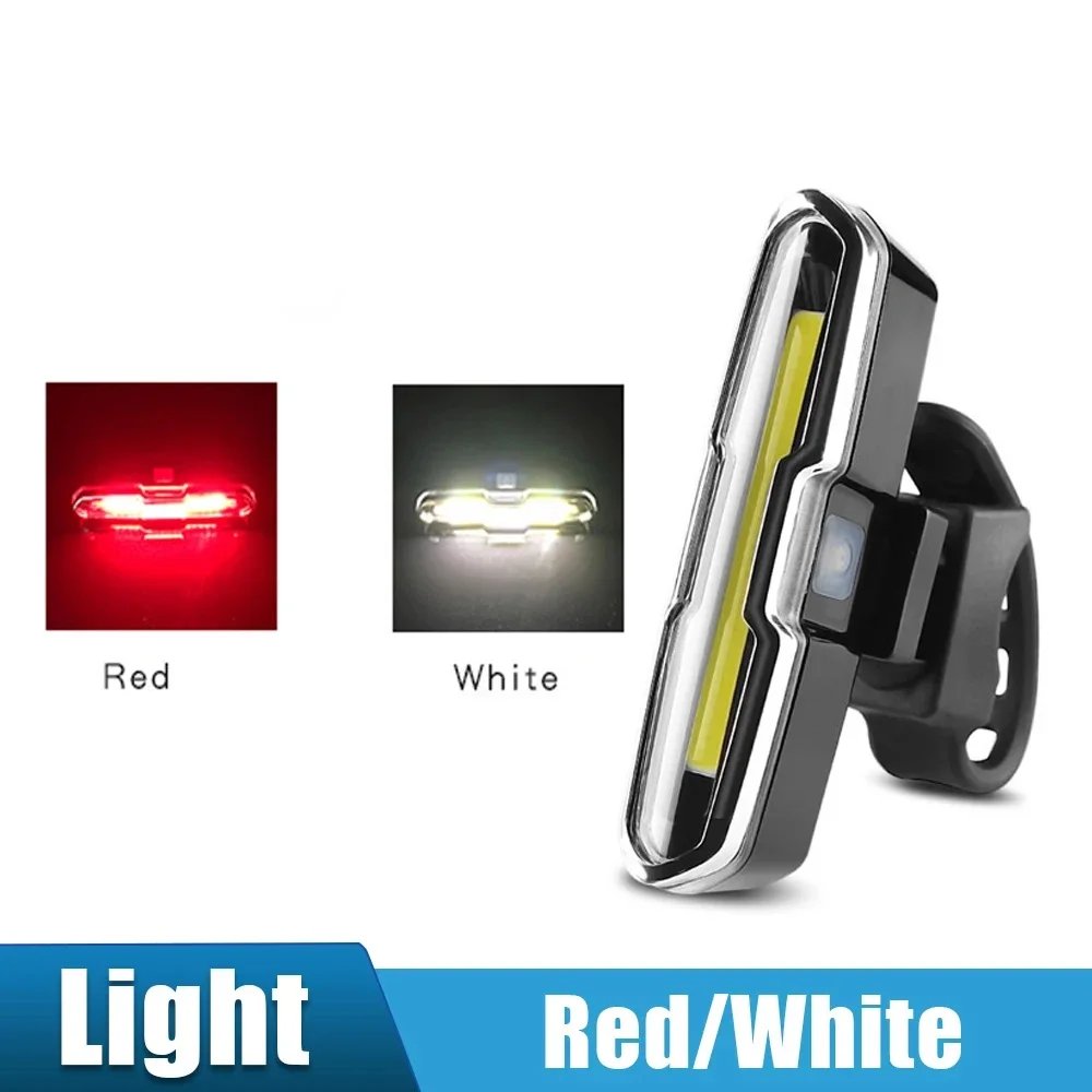 red and white light