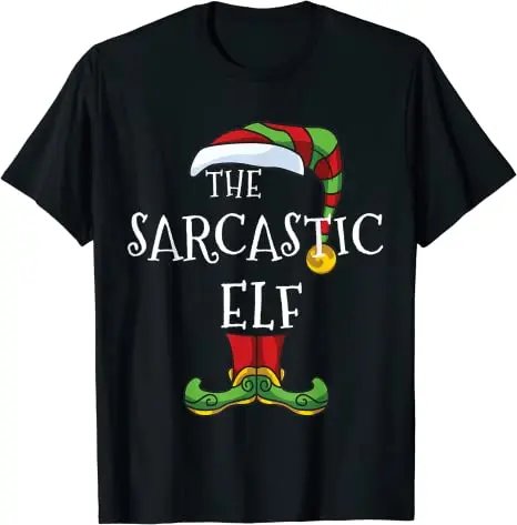 Sarcastic Elf-Black