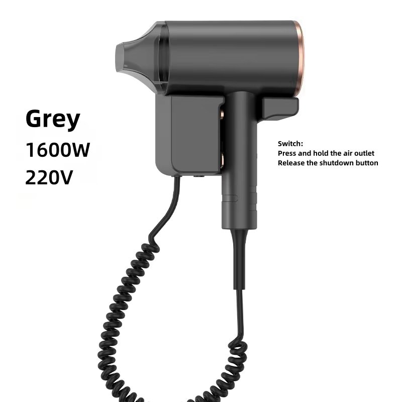 Latest Wall Mounted Non Perforated Hair Dryer For Hotels/Homestays, Household Bathrooms, Bathrooms, And High-Power Hair Dryers