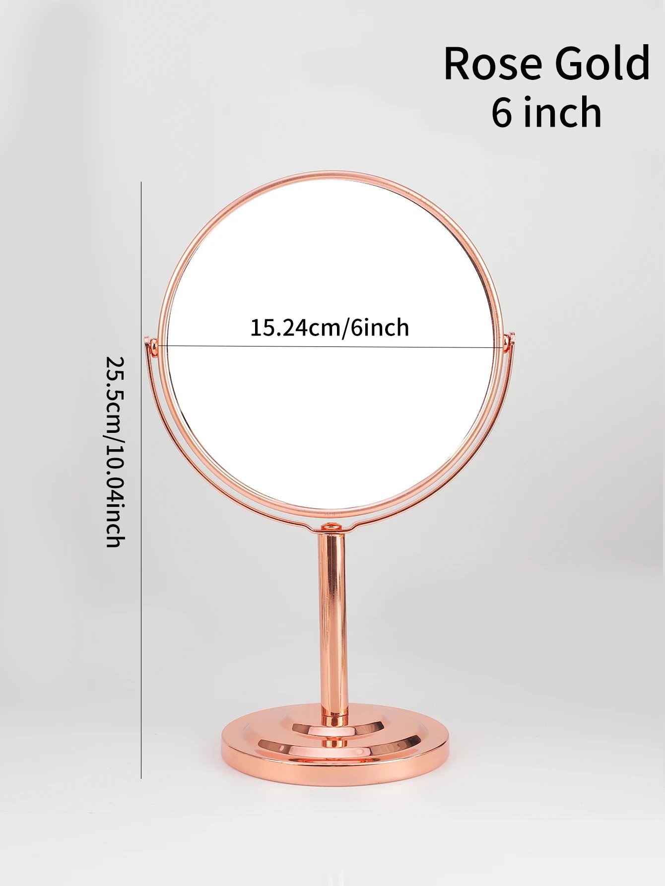 6in-Rose gold