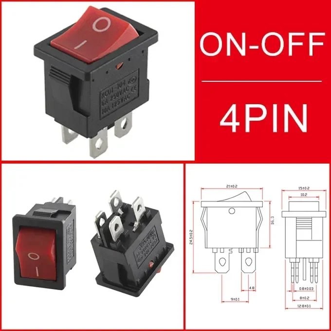 Red 4Pin