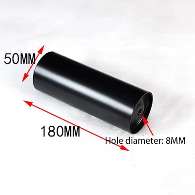 4PCS Black 180MM