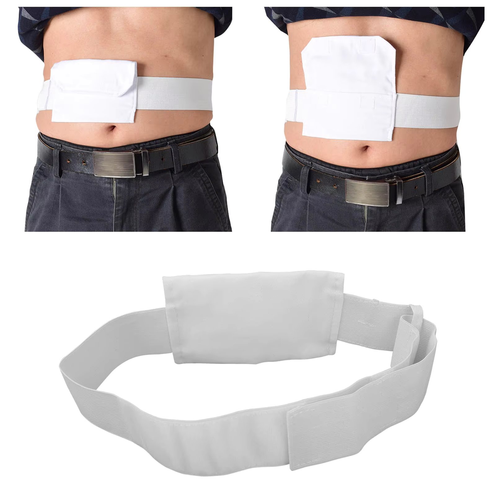 1/2/4pcs G Tube Holder Belt Feeding Tubes Covers Peg Tube Gastrostomy Catheter PD Belt Abdominal Peritoneal Dialysis Men Women