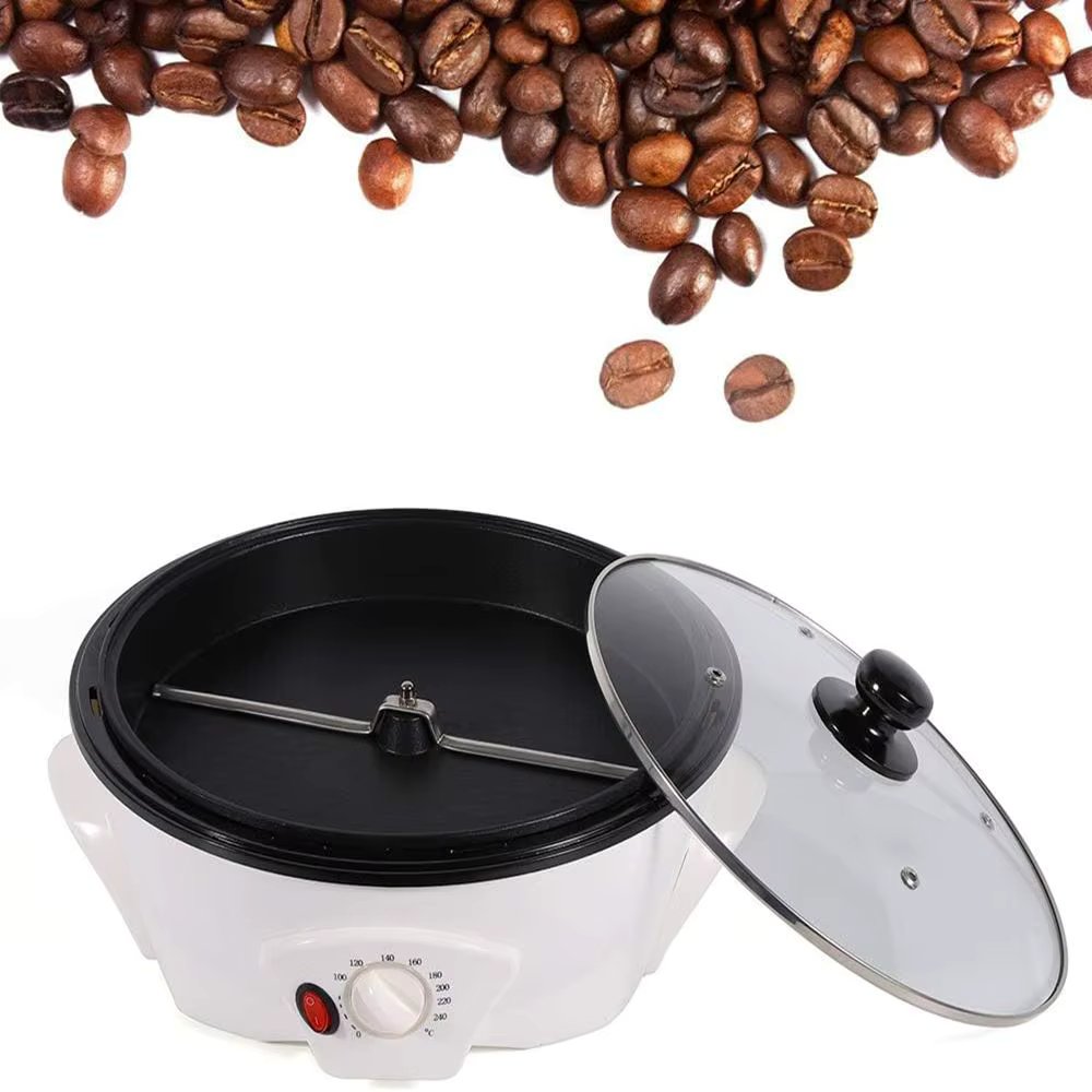 Commercial Coffee Bean Roaster 110V 1200W Electric Coffee Bean Roasting Machine for Coffee Bean Nut Peanut Cashew