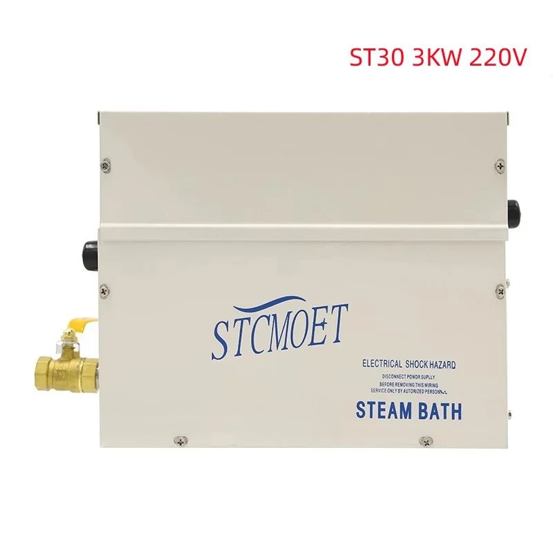 ST45 4.5KW Steam Generator for Shower Home Steam Machine Sauna Equipment Sauna Bath SPA Steam Shower with Digital Controller