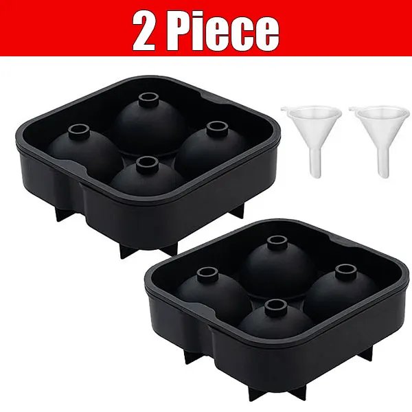 2pcs Black-4 Holes