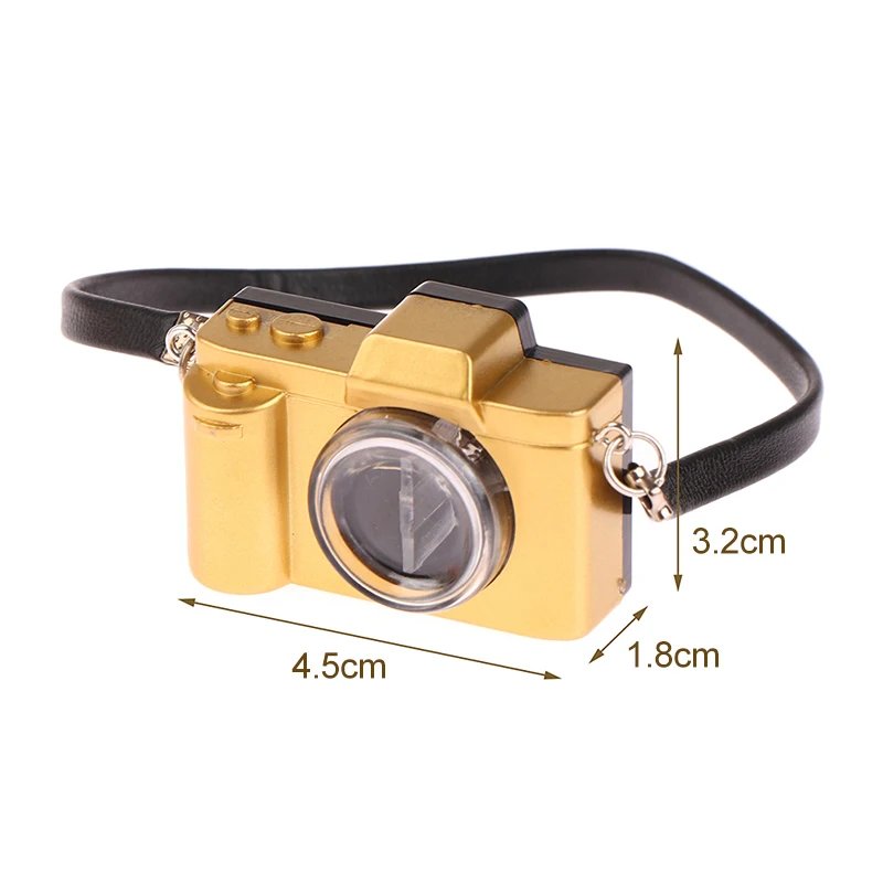 1Pc Dollhouse Miniature Digital Camera Dolls Accessories Dolls House Decoration Accessory 4 Styles mini Home Decor Gift