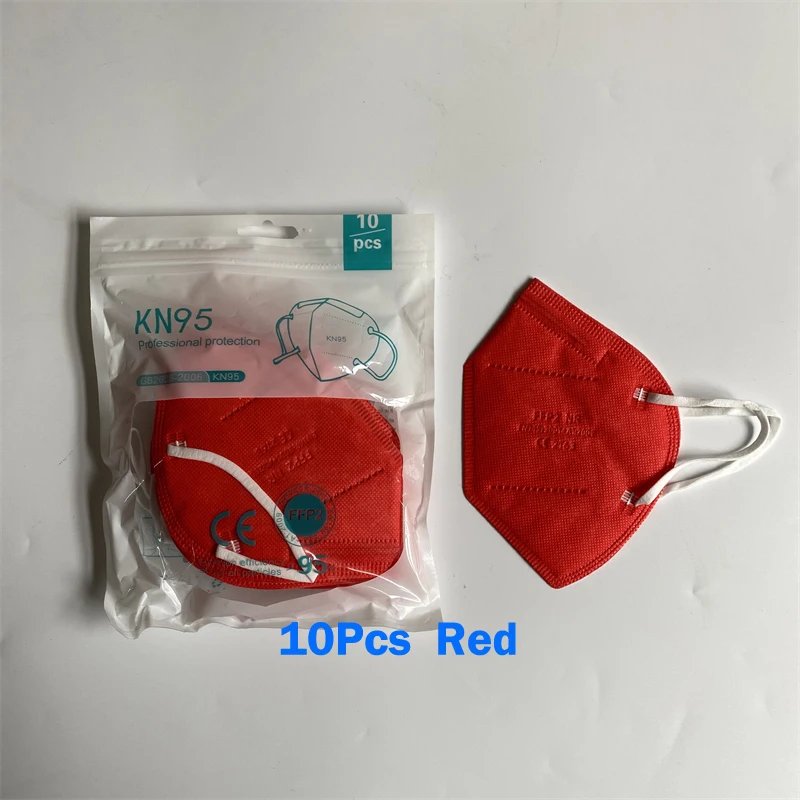 10Pcs Red