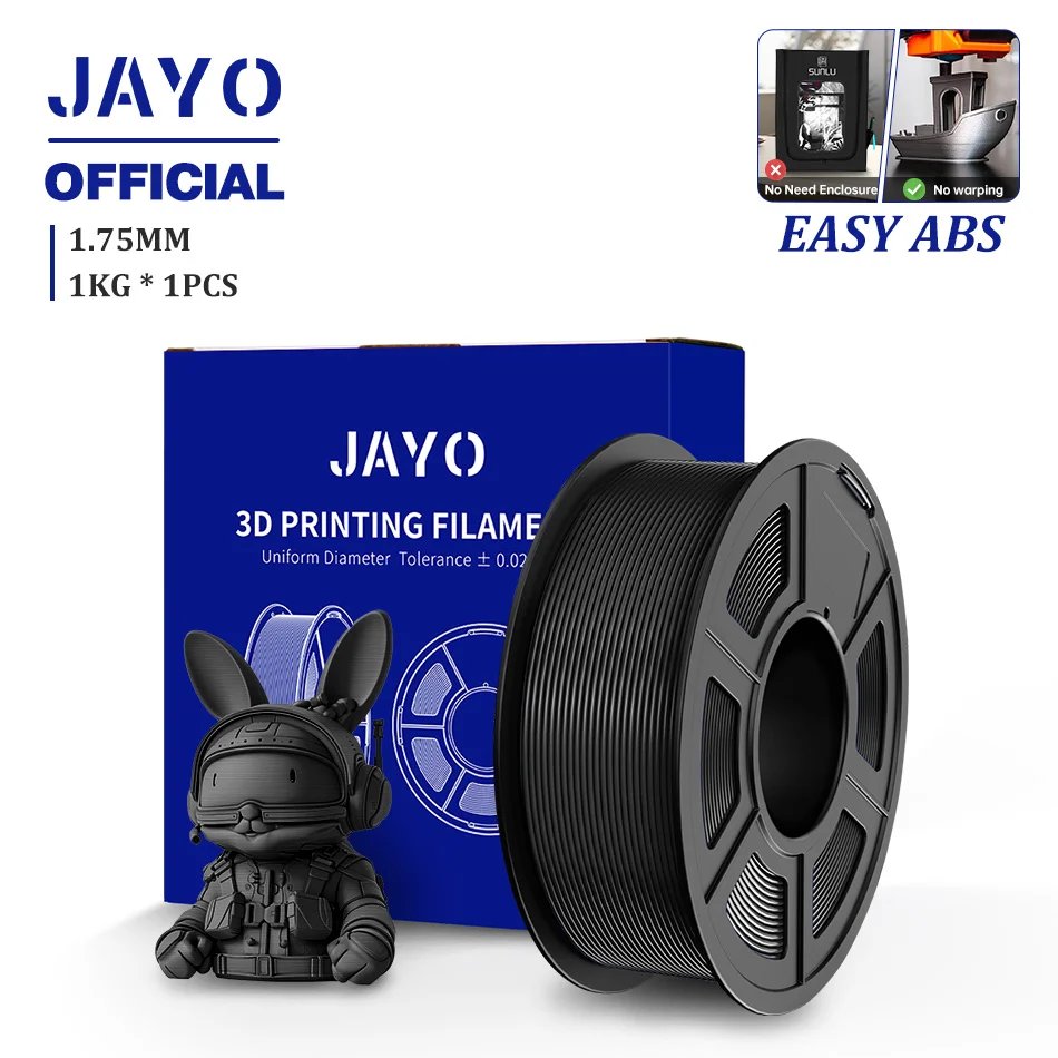 1KG Easy ABS Black