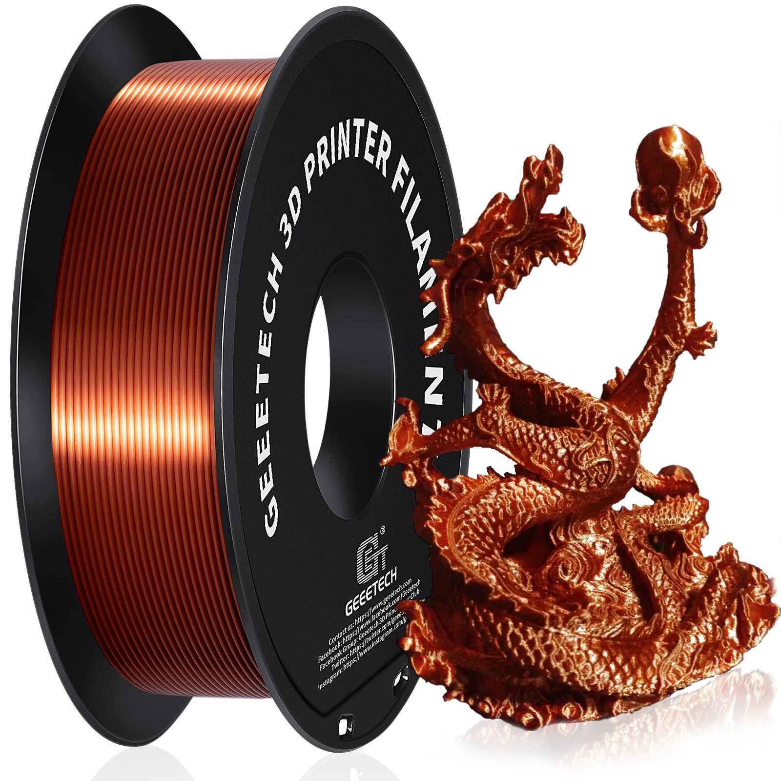 Silk copper