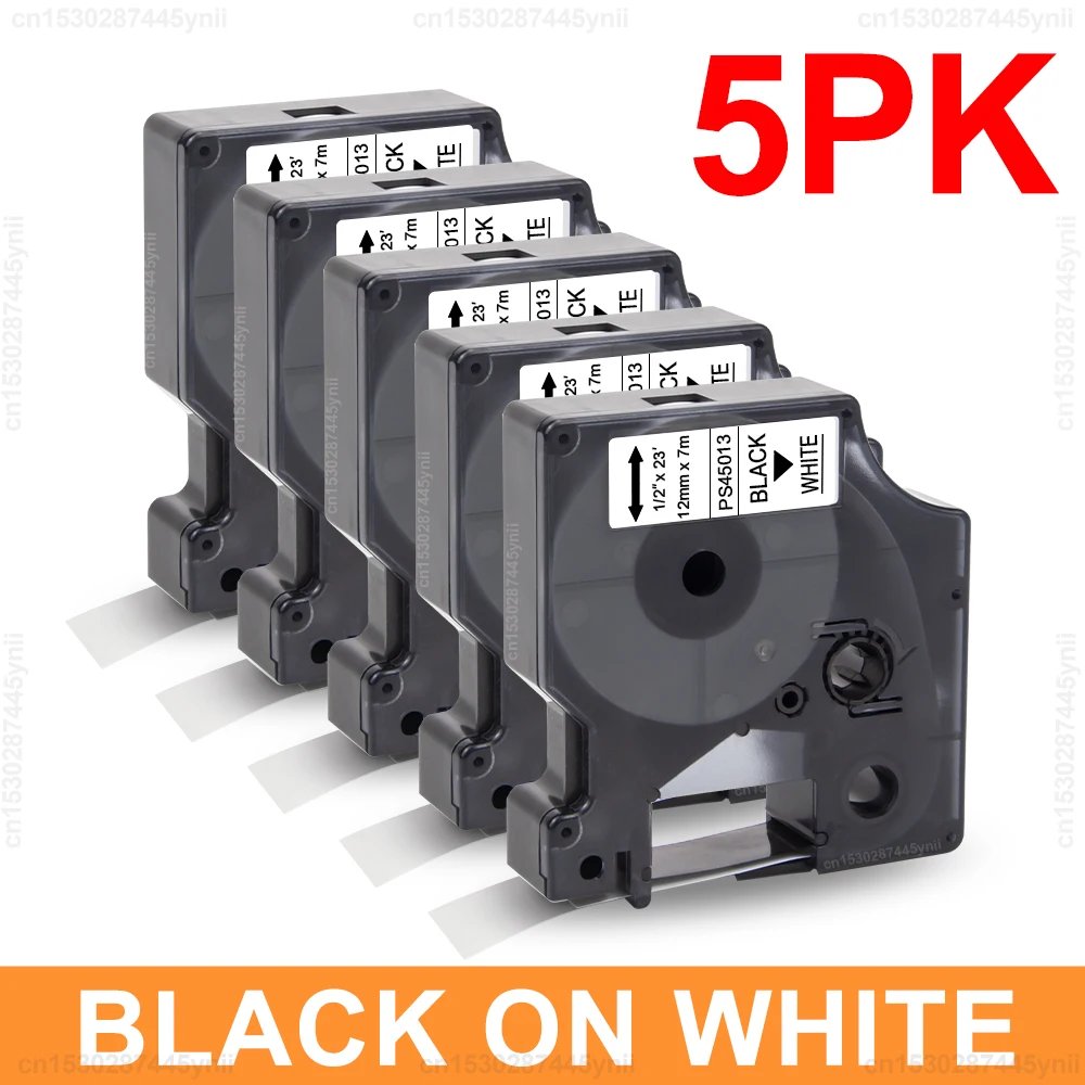 5PK Black on White