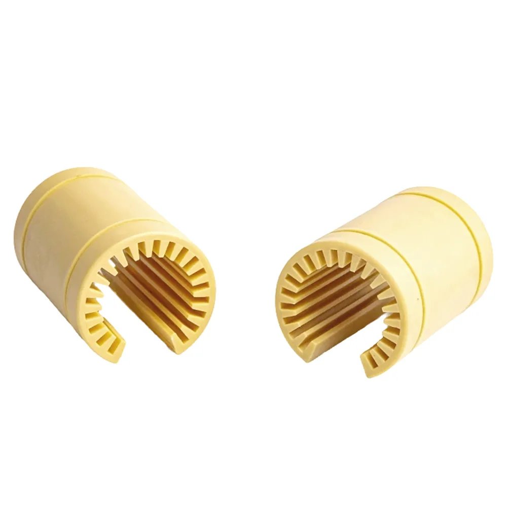 "LM Series Openings 4 RJ4JP Open Version - Plastic Linear Bearing Bushings for 3D Printers - LM12OP LM16OP LM20OP LM25OP LM30OP