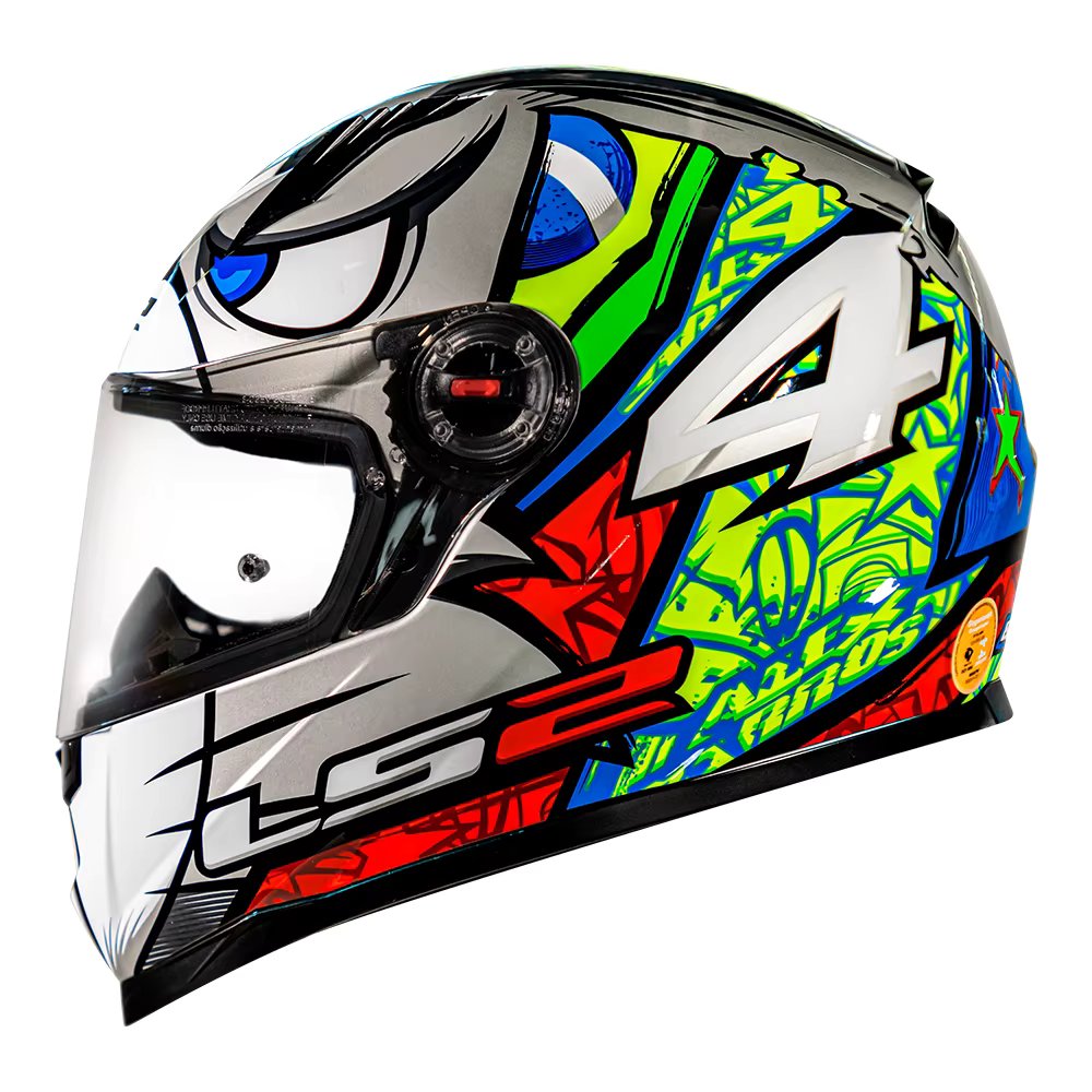 Helmet Ls2 FF358 Alex Barros Gray