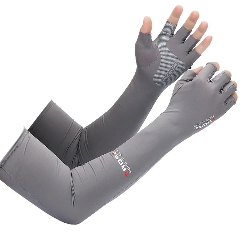 grey half