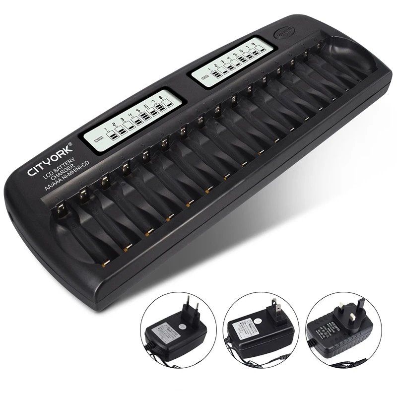 16 slots charger