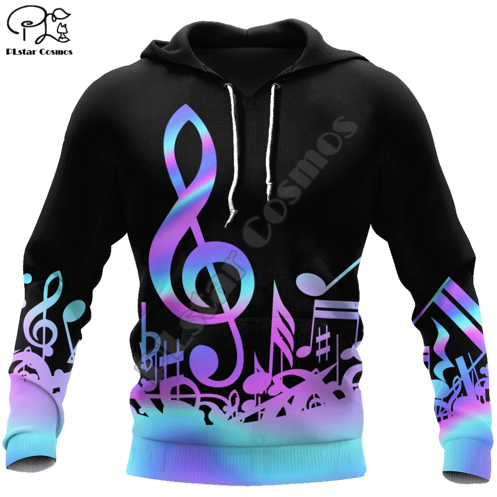 PLstar Cosmos 3D Print Music Musical Instrument Piano Rock Guitar Trumpet Violin Man/Woman Funny Hoodies/Sweatshirt/Jacket-a10