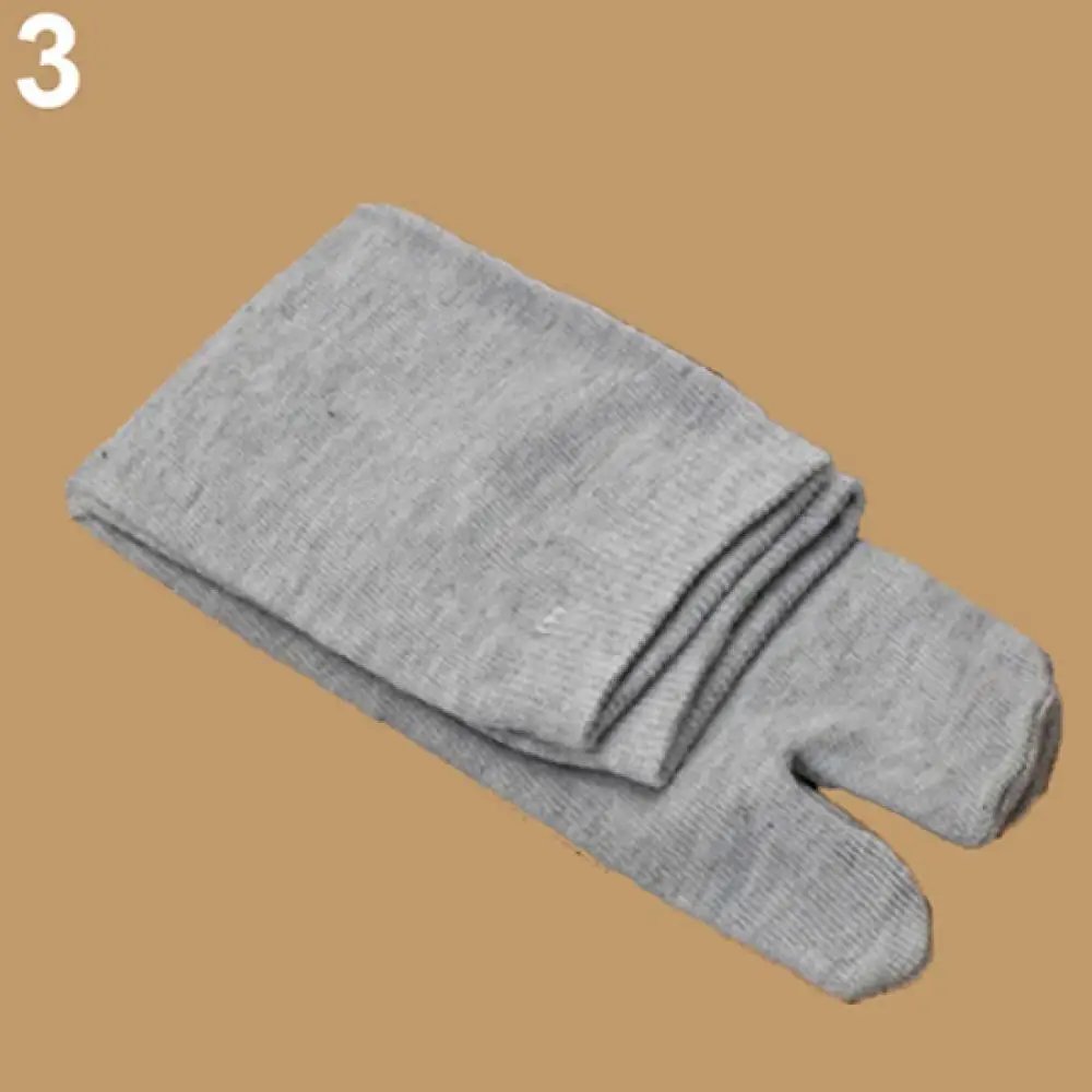 Japanese Kimono Flip-Flop Sandal Split Toe Tabi Ninja Geta Socks Fiber Two Finger Socks Men Socks Japanese Traditional Socks