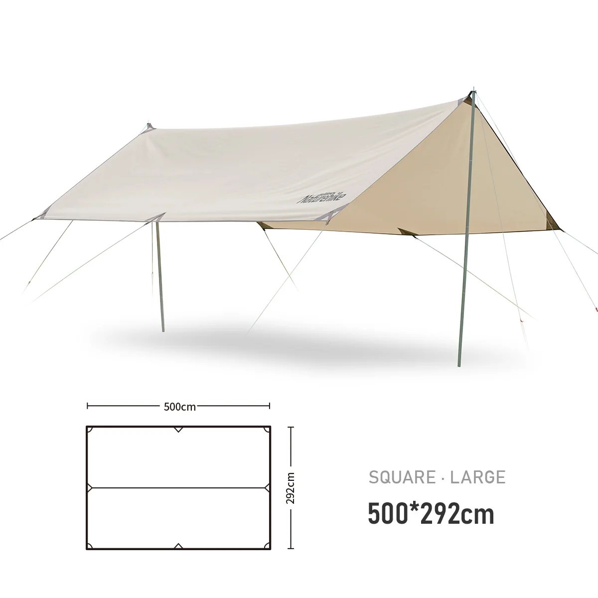 500X292cm