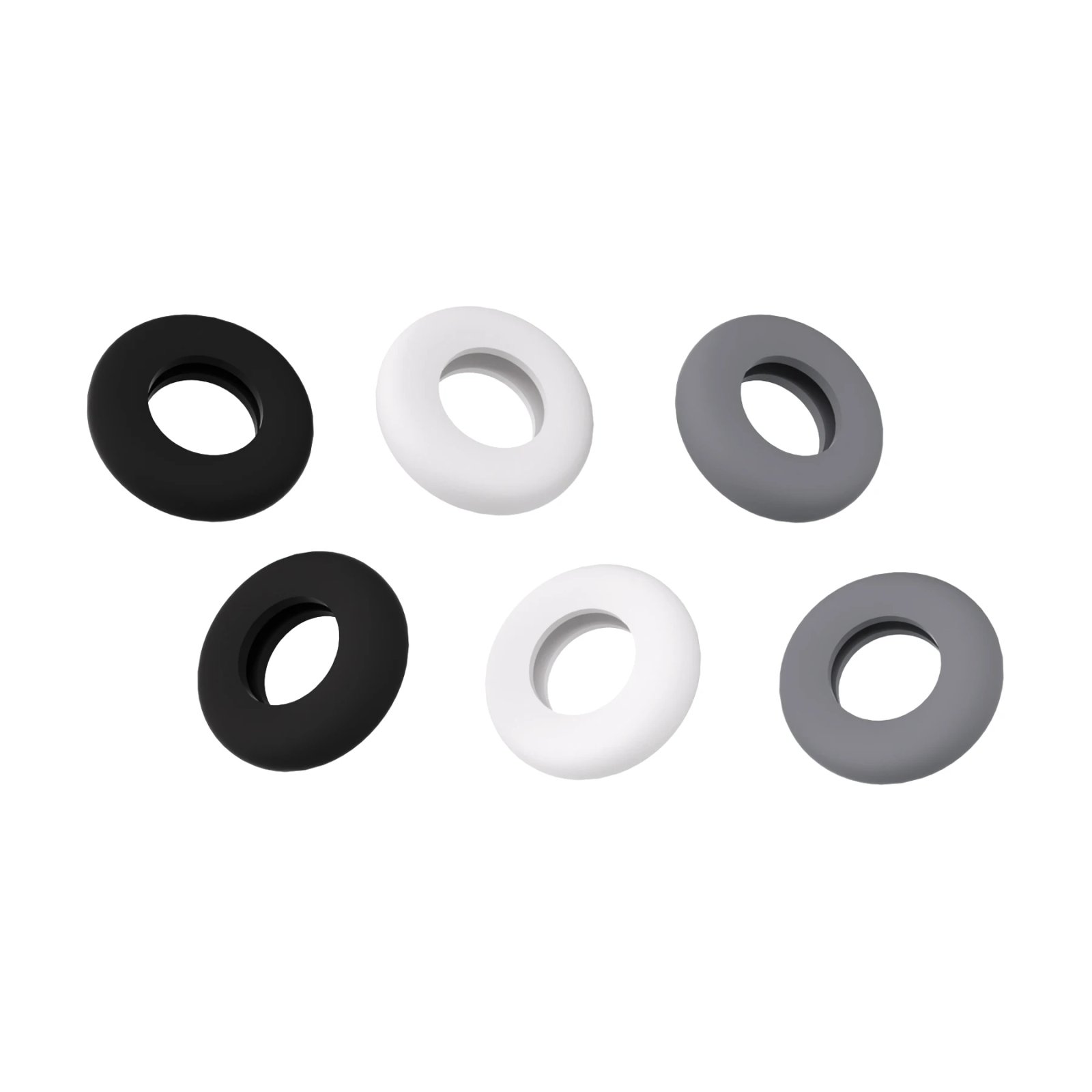 Gray Black White