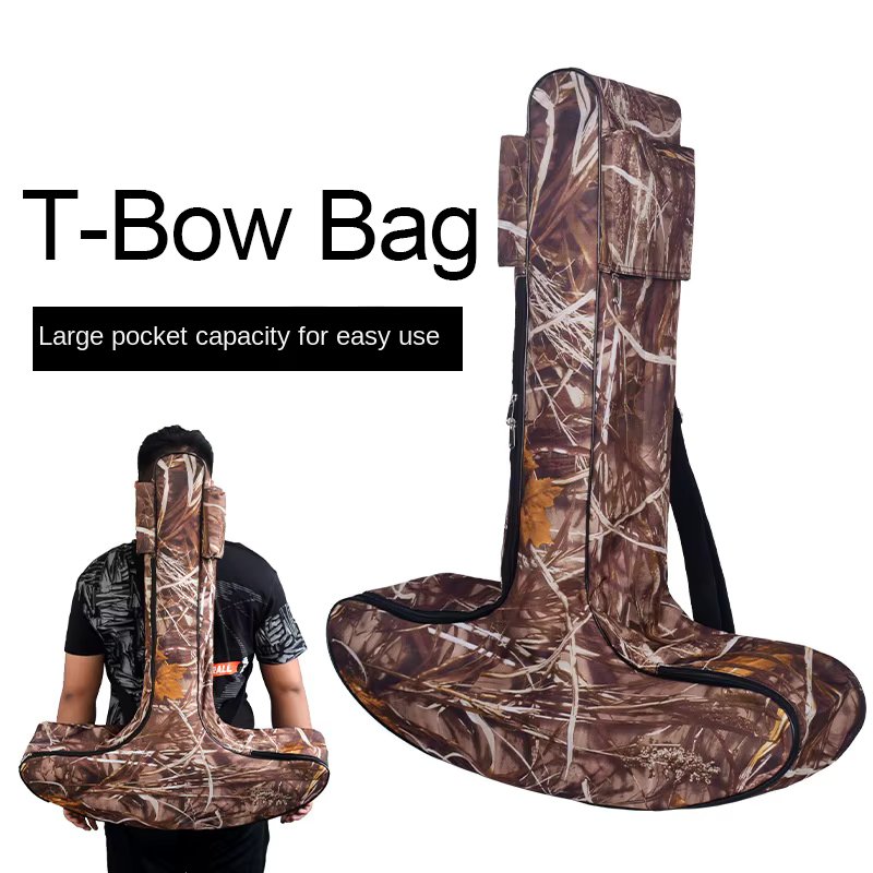 T Bow Bag Camouflage Compound Pulley Bow Backpack T Bow Bag Archery Bow Equipment