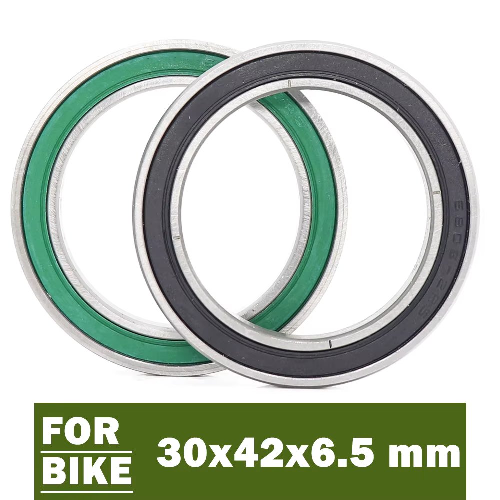 6806W6.5-2RS Bike Bearing 30*42*6.5 mm ( 2 PCS ) Bicycle Hub Front Rear Hubs Wheel 30 42 6.5 Balls Bearings