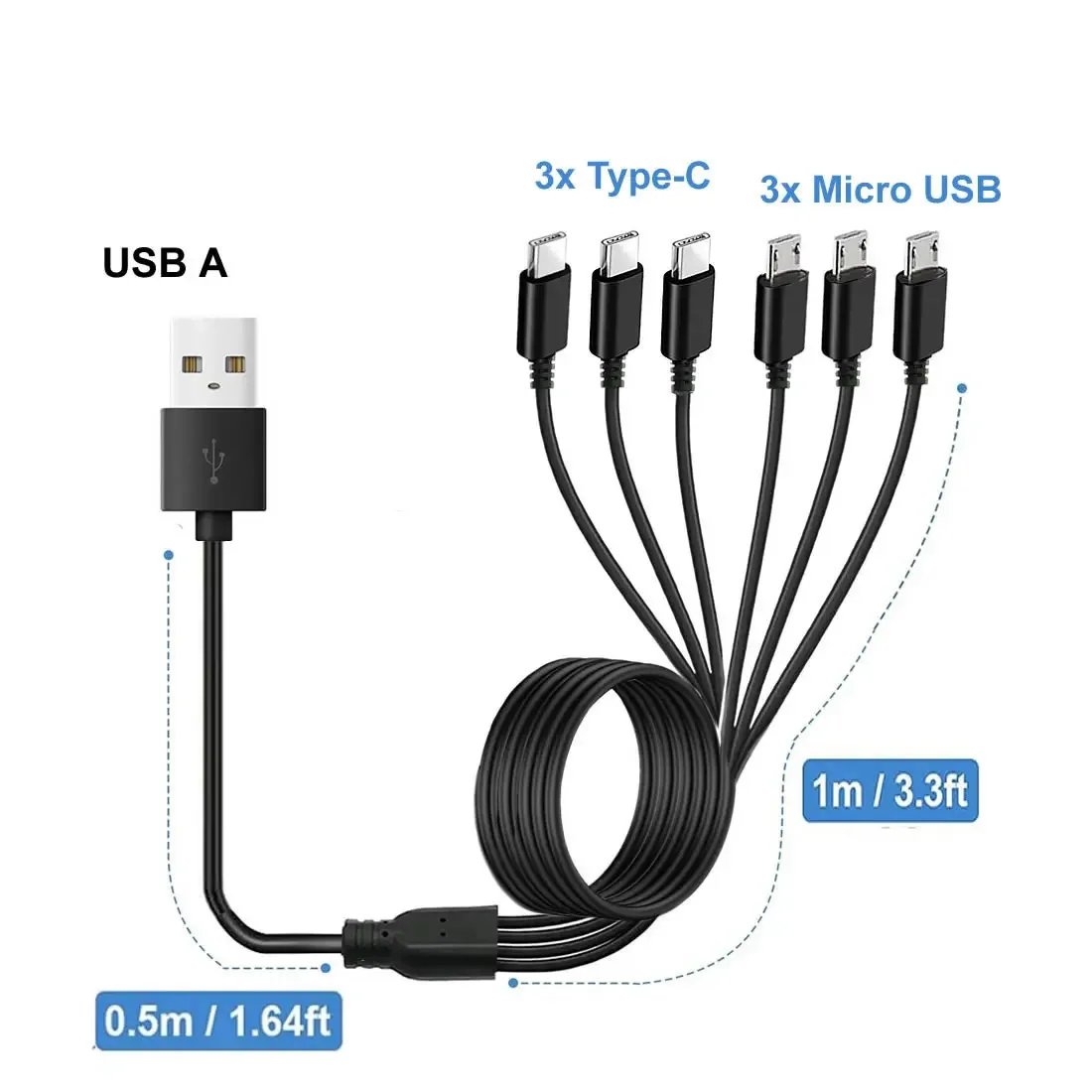 A to 6 in 1 (150cm)