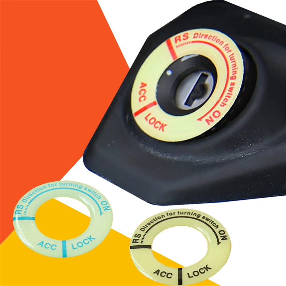Car Luminous Ignition Switch Cover for lada granta kalina vesta priora largus 2110 niva 2107 2106 2109 vaz samara