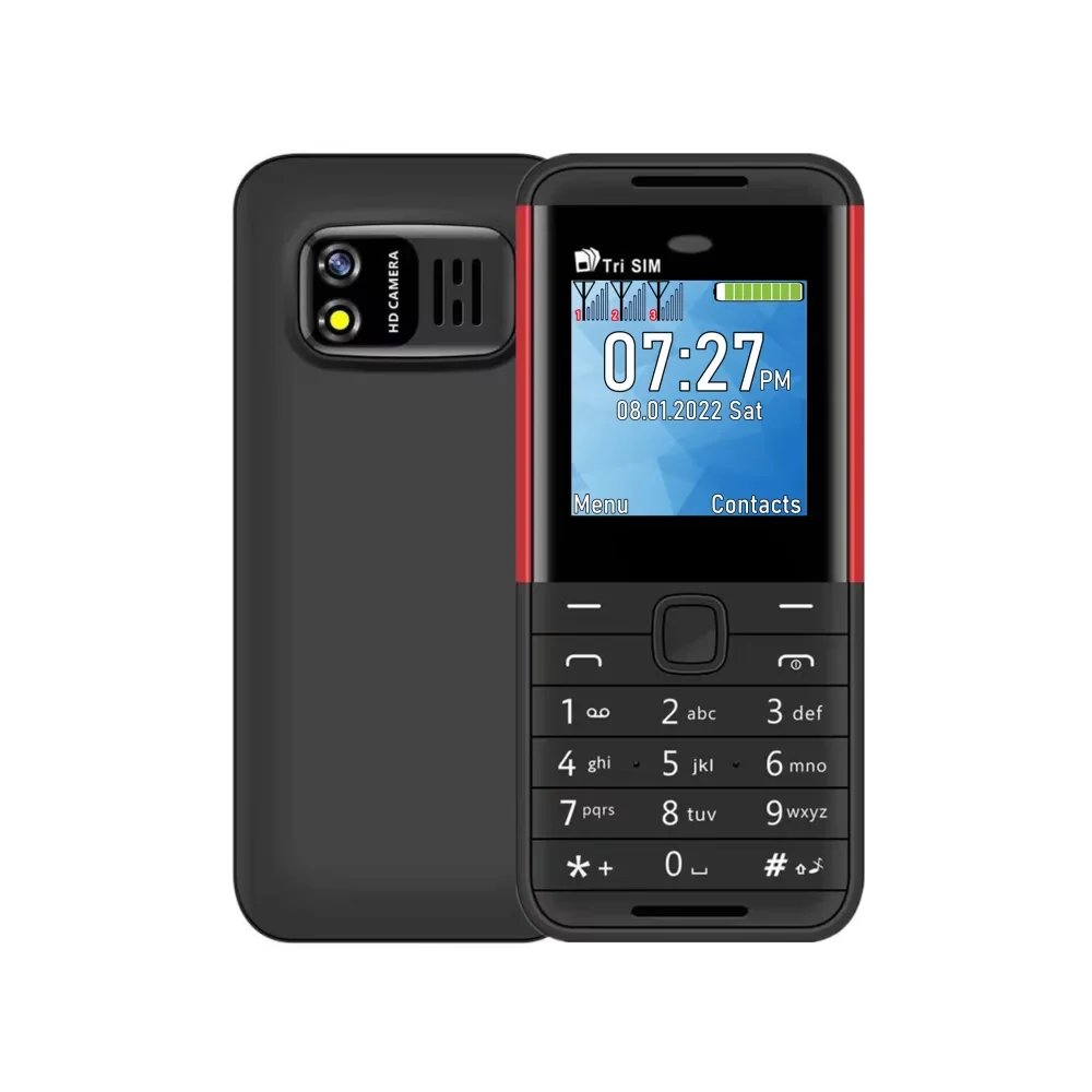 SERVO BM5310 Mini Small Mobile Phone 3 SIM Card Magic Voice Auto Call recorder Bluetooth Dialer Speed Dial 1.3"Screen Cellphones