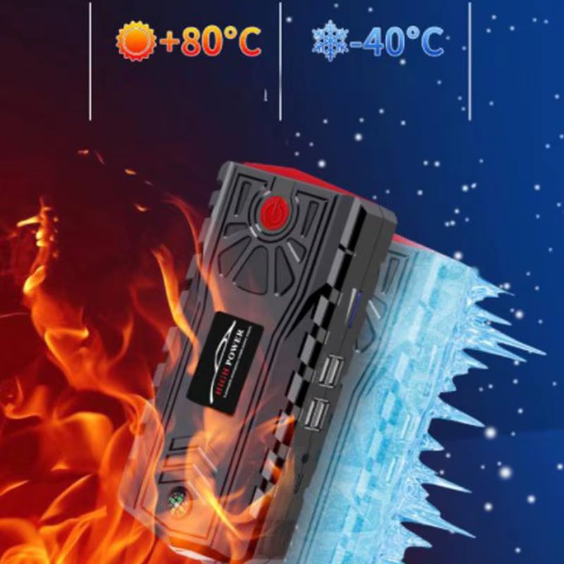 12V Car Portable Jump Starter99900mAh High-power Automobile Emergency Starting Power Supply For Diesel Gasoline Vehicle Durable