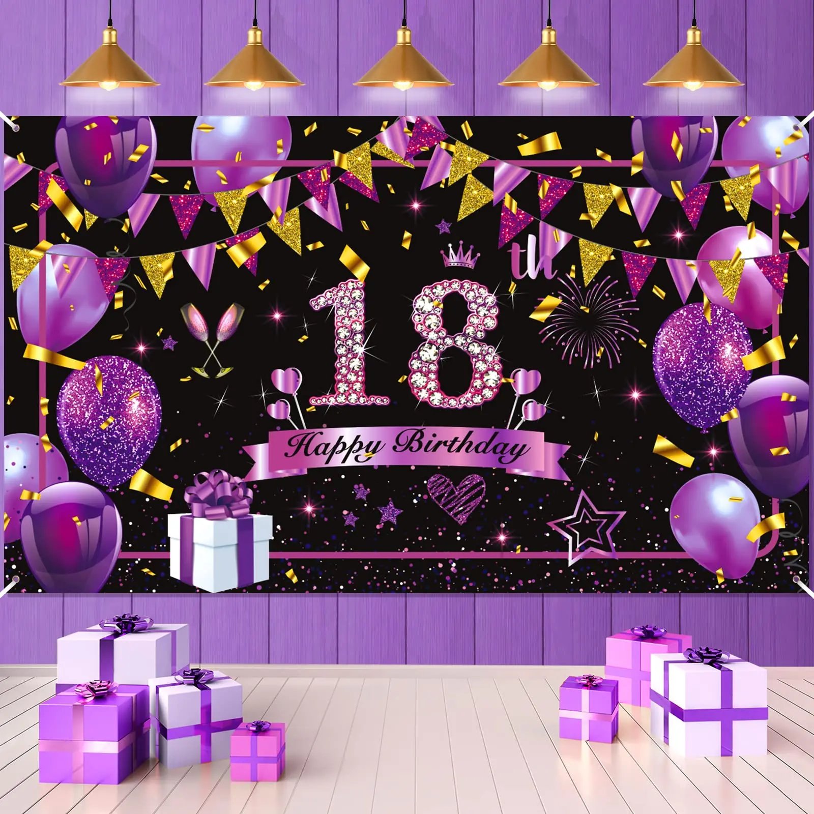 18th Birthday Banner