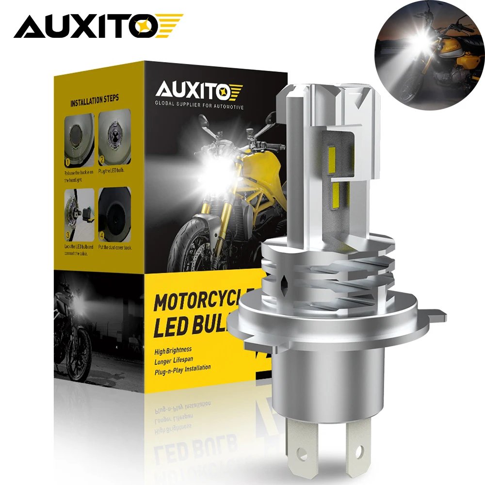 1PC H4 LED Bulb