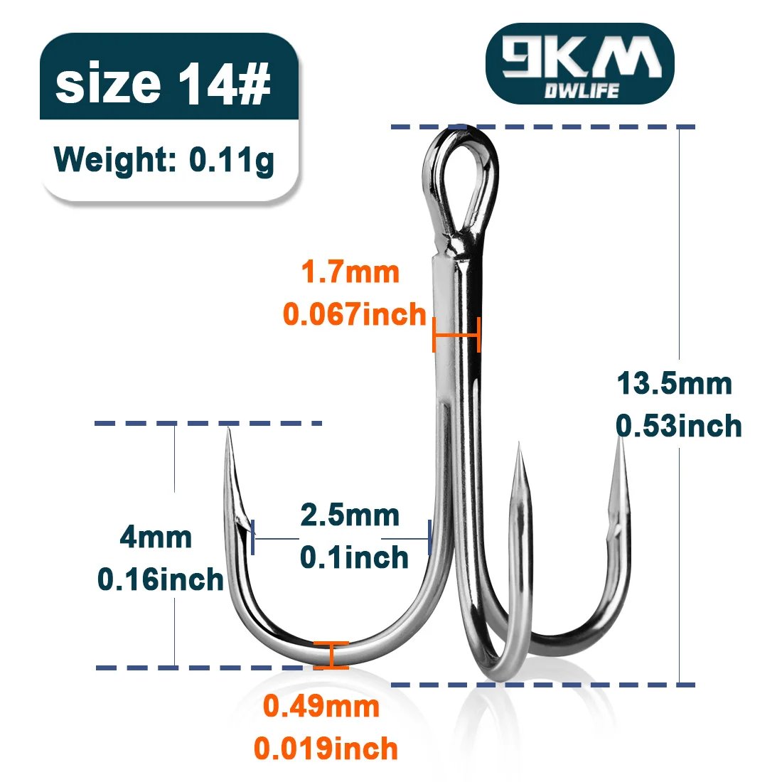 Size-14 Gap-2.5mm