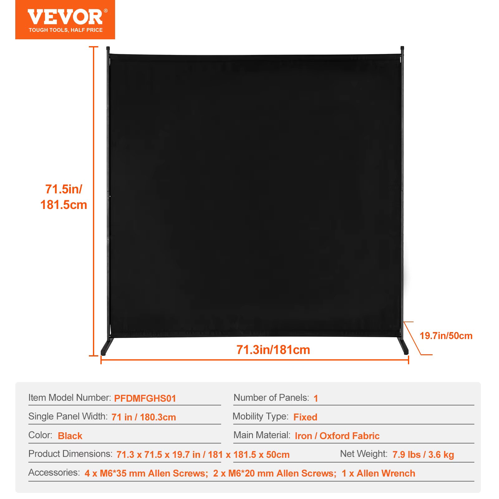 1Panel Black