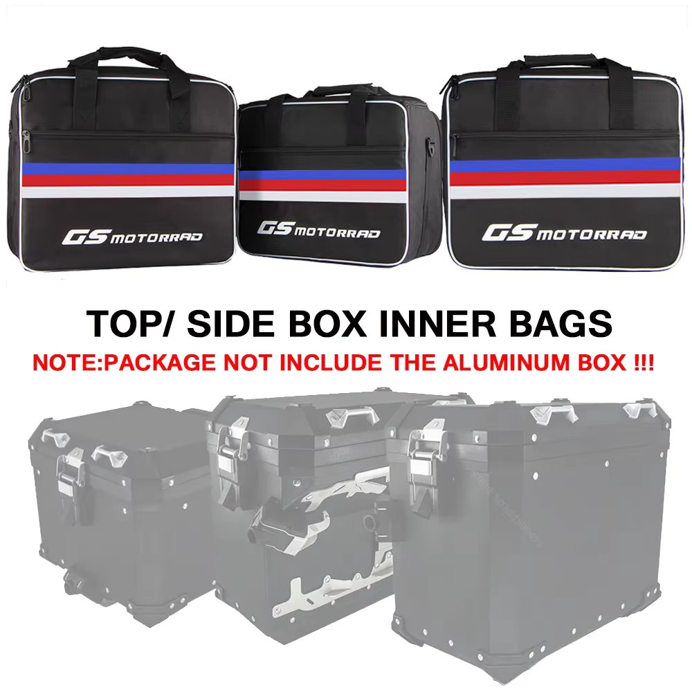 Motorcycle Saddlebag For BMW R1250GS ADV LC R1200GS F850GS F750GS GS1250 2018-2022 2023 Luggage Inner Bag Expandable Saddle Bags