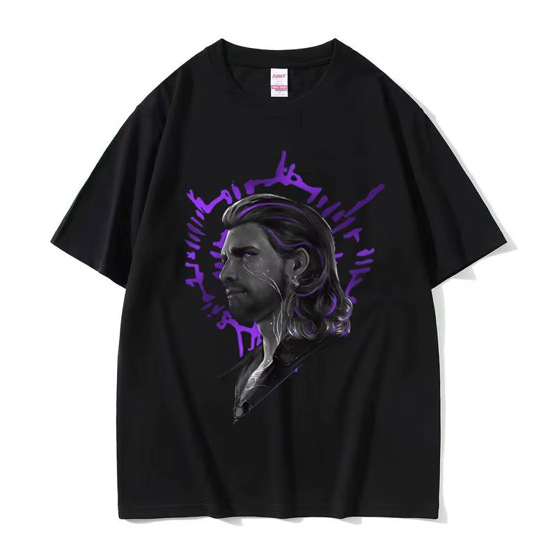 Limited Gale Baldurs Gate 3 Graphic Tee Shirt Men Vintage Fashion High Quality T-shirt Unisex Casual Oversized Clothing T Shirts
