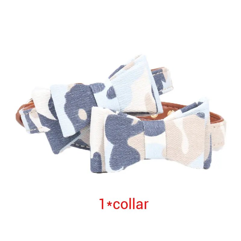 Bowknot Collar Blue