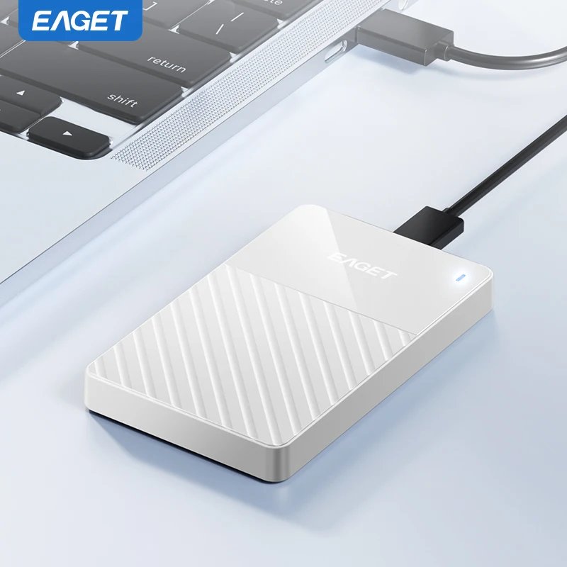 Eaget Portable External Hard Drive Multiple Colors 5Gbps 250GB 320GB 500GB 1TB USB3.0 Storage Compatible for PC PS4 PS5 Laptop