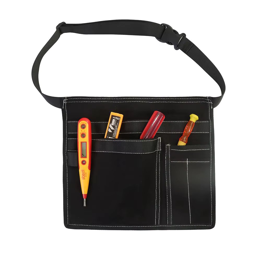 Multifunctional Pocket Tool Belt Bag Work Apron Adjustable Tool Kit Storage Bag Gardening Kitchen Electrician