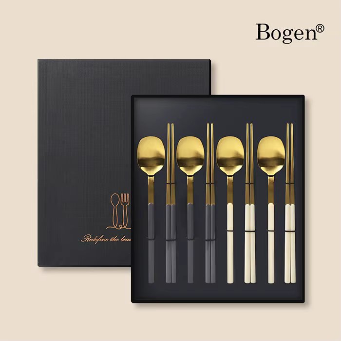 Borgen Charmande Gold 4-person Jersey set/Korean food storage