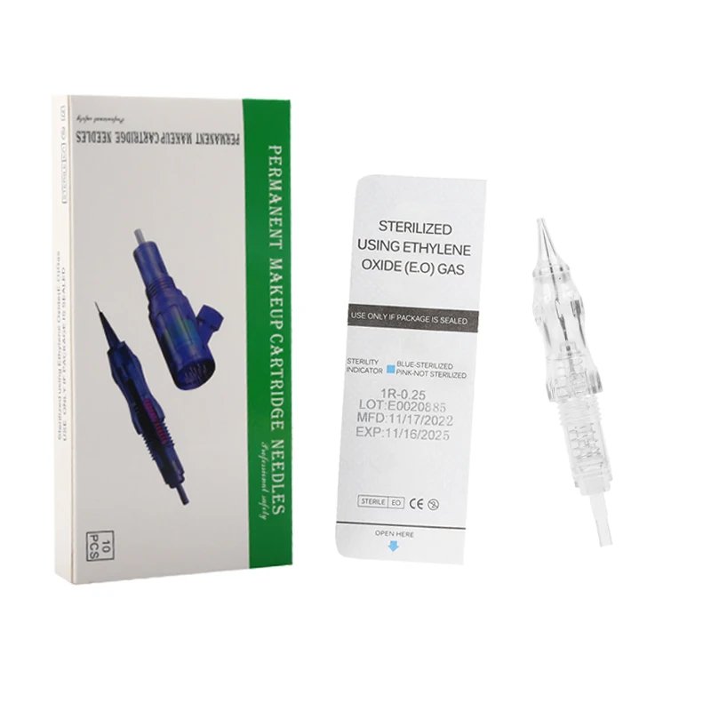 P300 disposable microblading tattoo needles permanent makeup eyebrow/lip cartridge tattoo needles professional