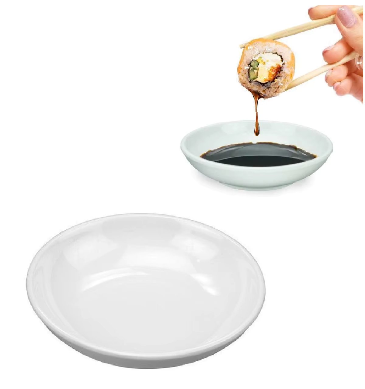 Shoyu Door Daily Dressing Sauce In Porcelain Restaurants