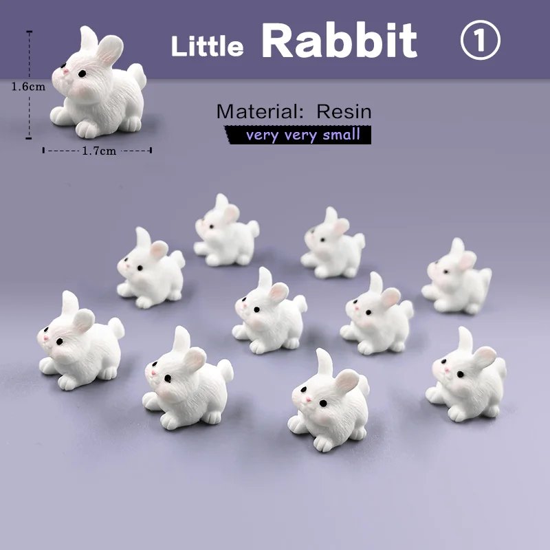 10pcs Rabbits