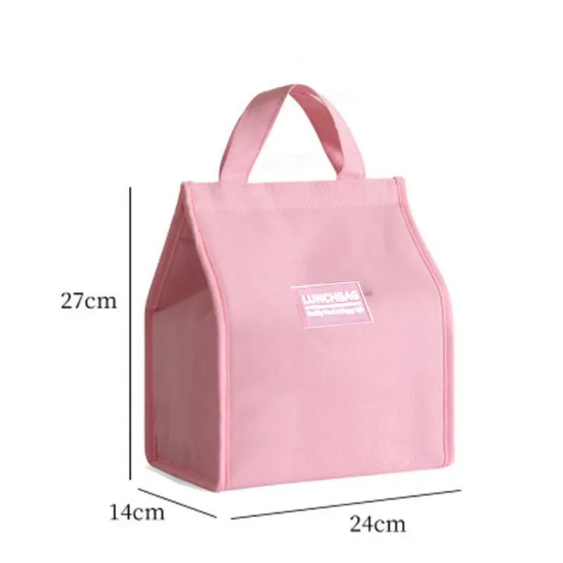 Thermal Insulated Lunch Bags for Men Women Oxford cloth Bento Box Organizer Portable Lunch Bag Cooler Bag Tote Food Storage Bags