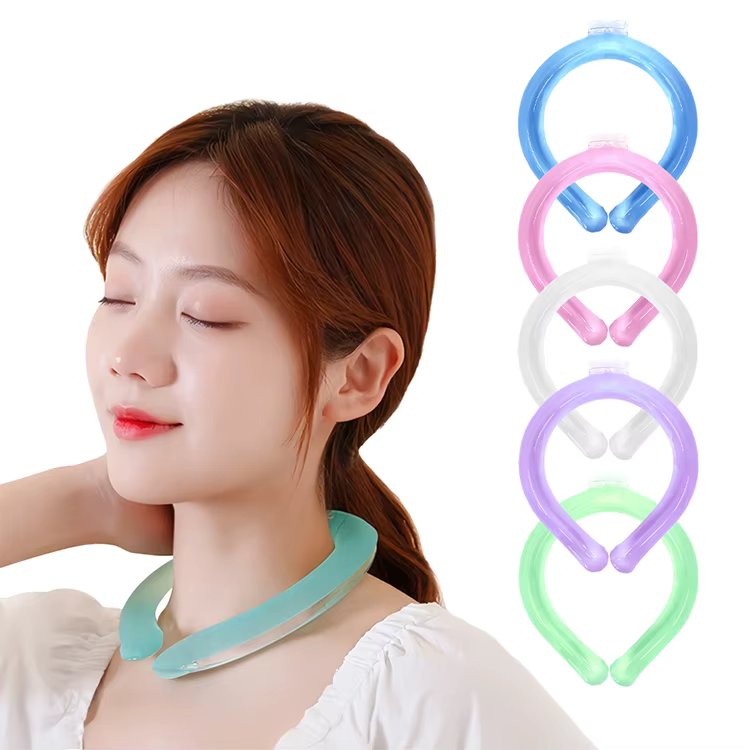 (1 + 1) Better Ice Neck Cooler PCM Automatic Cooling Score Neck Cool Band Ice scarf Neck Tube